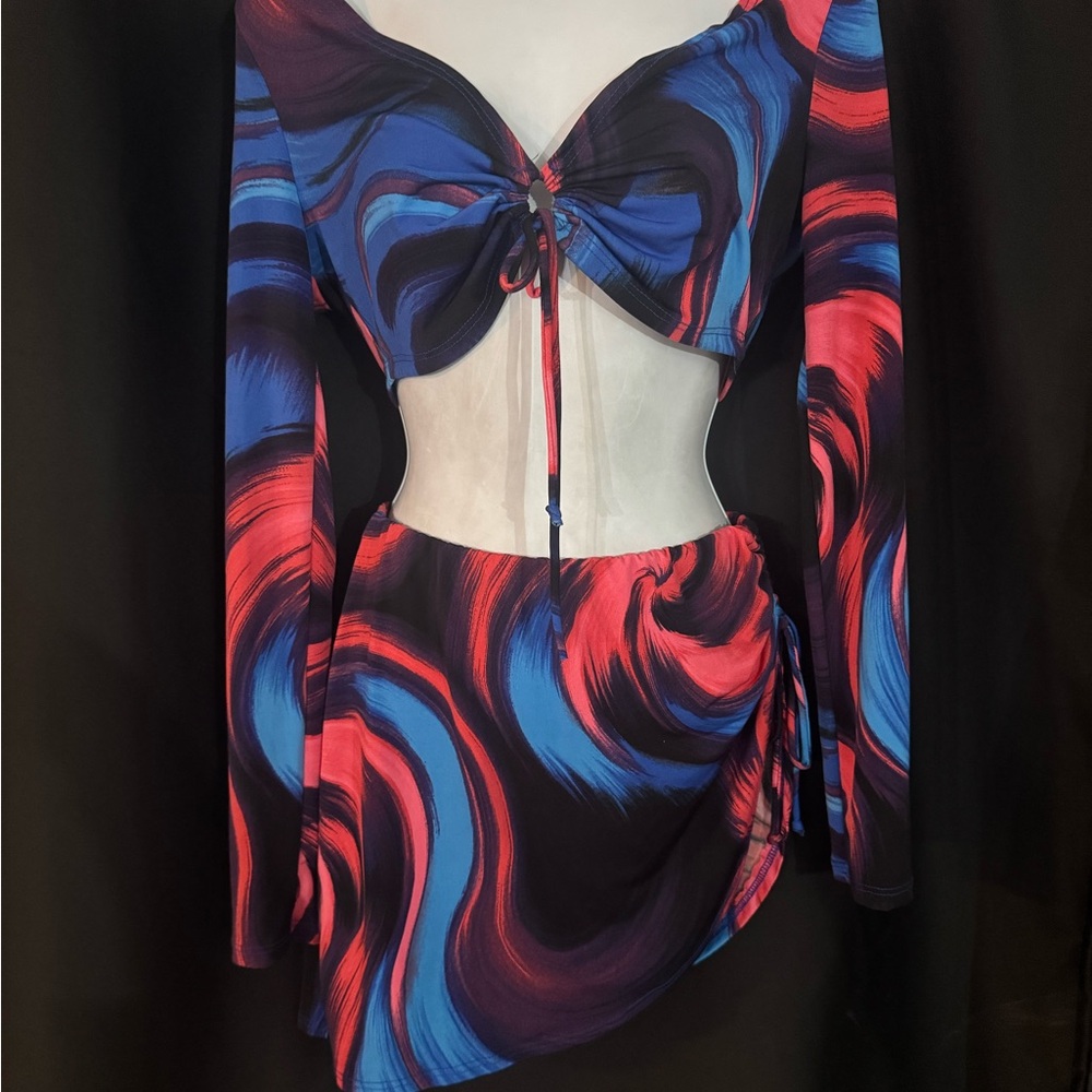 Vibrant Swirl 2-Piece Set